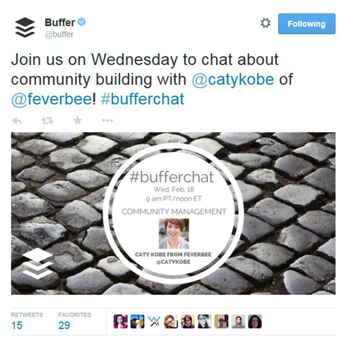 bufferchat by buffer