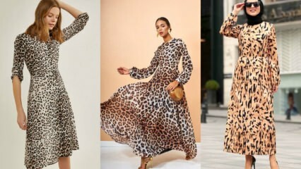 Cum să combinați hainele cu model de leopard? 2020 modele de model de leopard